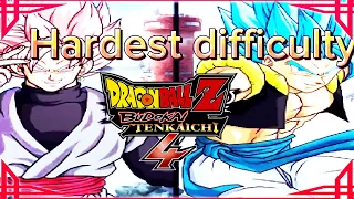 What if Gogeta BLUE fights Black Goku in the hardest difficulty -TENKAICHI 4 MODE