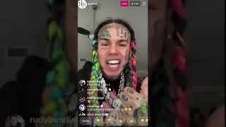 6ix9ine Goes LIVE On IG & EXPLAINS WHY HE SNITCHED! *FULL STREAM*