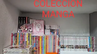 ¡¡mostrando mi coleccion manga!! +100 tomos (primer video en youtube)
