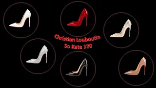 ♦Christian Louboutin So Kate 120 pumps in 6 different colors