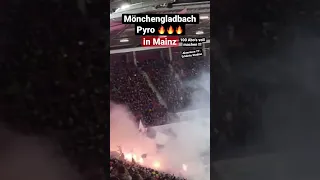 Gladbach Pyro in Mainz