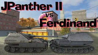 WOT Blitz Face Off || JPanther II vs Ferdinand