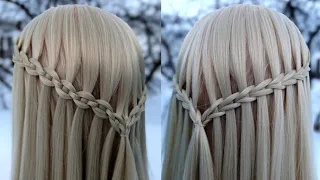 Waterfall braid tutorial/Everyday hairstyle