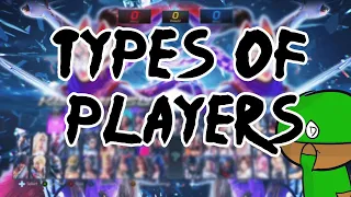 Types Of Tekken Players