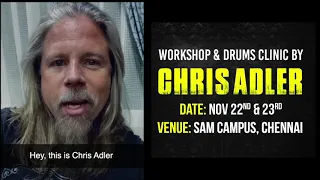 SAM : CHRIS ADLER - Live at Swarnabhoomi Academy of Music in Chennai | India