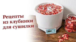 ТОП-3 способа заготовки клубники на зиму с сохранением витаминов🍓Рецепты ЭкоСнеки для сушилки Ezidri