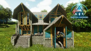 How to Build a House with Dino Pen in ARK Survival Ascended