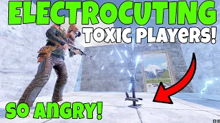 My Electric Trap Base Made TOXIC Players RAGE !