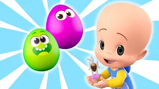 Surprise Eggs: Insects and more | Nursery Rhymes & Learning videos