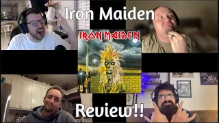 Iron Maiden - Iron Maiden(1980) Album Review and Discussion!