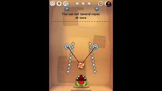 Cut the Rope: CARDBOARD BOX All Levels 1-20 / 3 Stars Gameplay #sssbgames