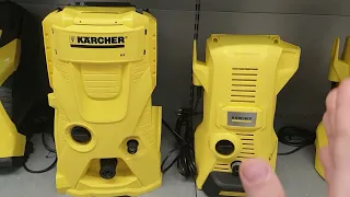 Мойки высокого давления Kärcher. K2-K7. Отличия.