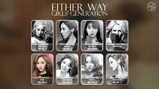 [AI COVER] EITHER WAY - GIRLS' GENERATION (Org. by IVE)