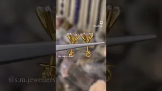 Beautiful Moissanite studs  made in 14k gold [2 .00 carat each piece Moissanite D colour vvs1]