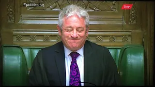 Classic John Bercow House of Commons Intervention "Ooordeeeeeeeeeeer"