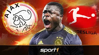 Lukaku Reloaded?! Dieser Ajax-TANK zockt bald Bundesliga | SPORT1 - TALENT WATCH