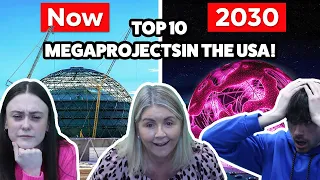 BRITISH FAMILY REACTS! Top 10 MEGAPROJECTS In The USA!