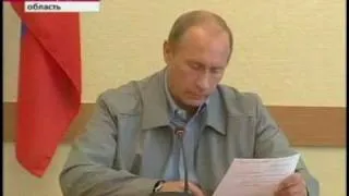 Путин Пикалёво 4 июня2009