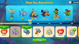 @Fishdom Merge Levels Deap-Sea Adventures 🐡 221, Got a New Fish 🐠