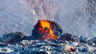 Piton de la Fournaise 2022 - naissance du Piton Tikal