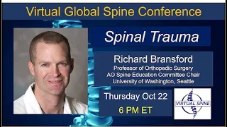 Spinal Trauma with Dr. Richard Bransford