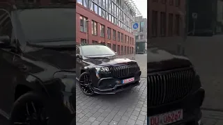 Carbon fiber tuning kit Charisma has been installed on Mercedes-Maybach GLS600