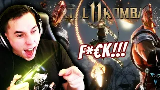 I MADE HIM RAGE QUIT!!!! - Mortal Kombat 11 First time playing!