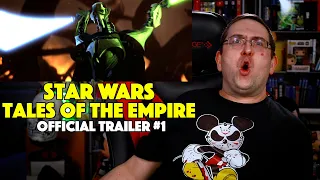 REACTION! Star Wars: Tales of the Empire Official Trailer - Animated Disney+ Series 2024