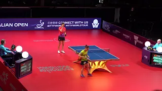 2019 AUS Open Ding Ning vs Mima Ito 4K