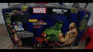 Arcade1Up Marvel Vs Capcom 2 MVC2 Unboxing and Full Build Video with Steps