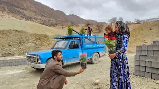 Nomadic Breakfast Delights: Join Hamid in Preparing a Morning Feast & Purchasing Pine Saplings 🌄🛒