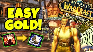 Make 100 Gold Per Day EASY in Phase 3 - Season of Discovery Alchemy Transmutes