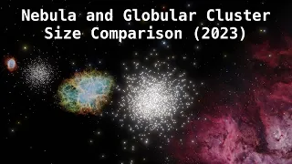 Nebula and Globular Cluster Size Comparison (2023)