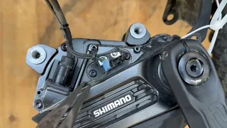 Shimano EP8, EP8 RS motor removal from Orbea Rise