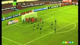 Orange Africa Cup Of Nations 2012 - Equatorial Guinea - 0 vs 1 - Zambia All Goals & Highlights