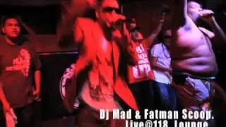 Dj Mad Fatman Scoop Live 118 Lounge Dj kings Laborday Bash 2009 Put Your Drinks Up