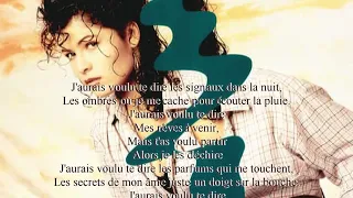 Caroline Legrand   J'aurais voulu te dire - paroles