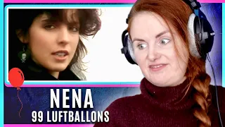 It's about what?! Vocal Coach analyses and reacts to Nena - 99 Luftballons