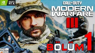 SAVAŞ ASLA DEĞİŞMEZ! - CALL OF DUTY MODERN WARFARE 3 TÜRKÇE BÖLÜM 1 (COD 2023)