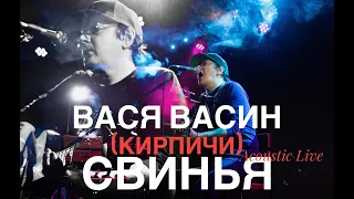 ВАСЯ ВАСИН (КИРПИЧИ) - СВИНЬЯ ACOUSTIC LIVE САНКТ - ПЕТЕРБУРГ 02.02.2024   4K