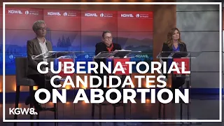 Oregon gubernatorial candidates on abortion