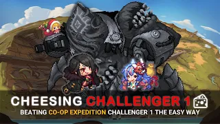 [Guardian Tales] Easy Strat for Co-Op Expedition Challenger 1