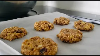 Banana Peanut Butter Oatmeal Cookies | 3 Ingredients | Healthy Easy & Low Cal