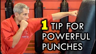 One Tip for More Powerful Punches