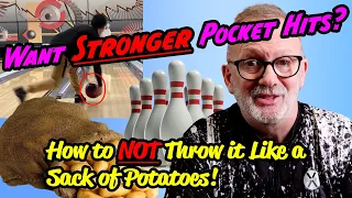 How to Bowl with Stronger Pocket Hits! Smash the Pins Harder!