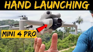 How to Hand Launch Your Drone - DJI Mini 4 Pro