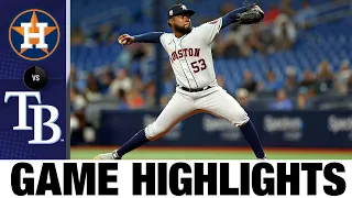 Astros vs. Rays Game Highlights (9/20/22) | MLB Highlights
