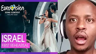 Eden Golan - Hurricane | 🇮🇱 Israel | First Rehearsal | Eurovision 2024 REACTION