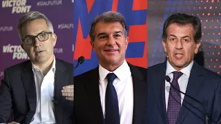 The FINAL Barcelona presidential debate between Joan Laporta, Victor Font & Toni Freixa - REACTION