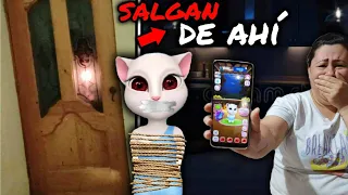 *TALKING ANGELA* SE APARECIO EN MI CASA Y NOS PIDE QUE NOS FUERAMOS😱 MOMENTOS DE TERROR!